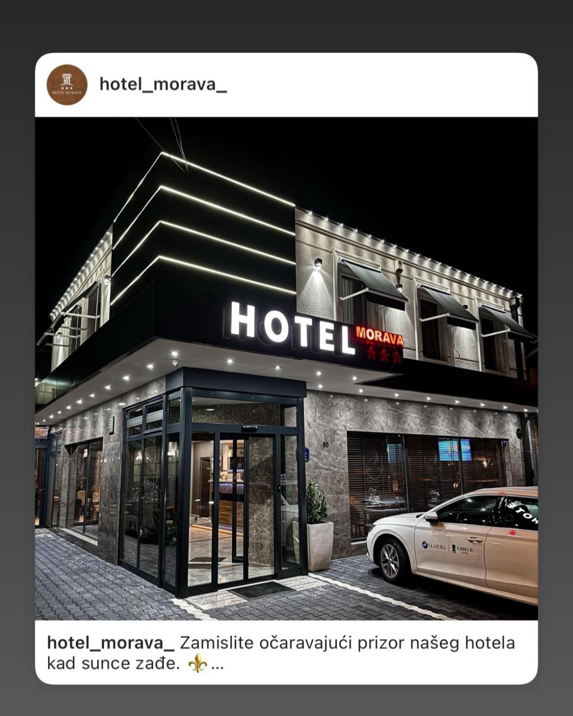 Hotel Morava - Šabac Zewnętrze zdjęcie